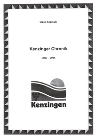 Kenzinger Chronik 1987 - 1995